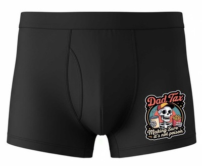 Papa Steuer Vatertag Bambus Baumwolle Boxershorts lustiges Geschenk für Papa 