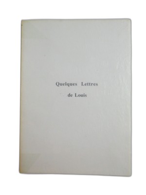 Einige Briefe von Louis - Aspirant in Saint-Cyr und dann französischer Offizier 1939