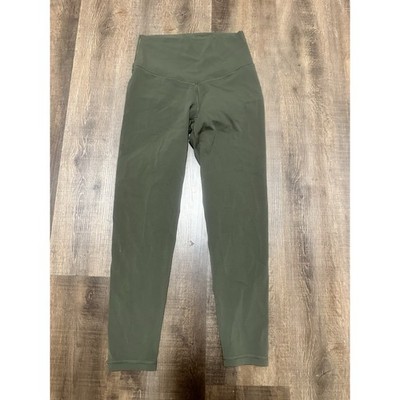 Aerie Real Me 7/8 Leggings Green Medium