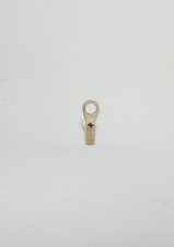22-18 AWG Non-Insulated 4-6 Stud Slim Ring Terminal - Butted Seam 100/Pkg.
