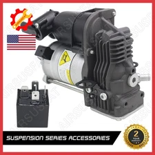 Air Suspension Compressor Pump w/Relay For Mercedes S-Class W221 S550 2213200704
