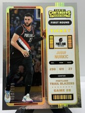 2022-23 Panini Contenders Jusuf Nurkic First Round Ticket #88 SN #/199