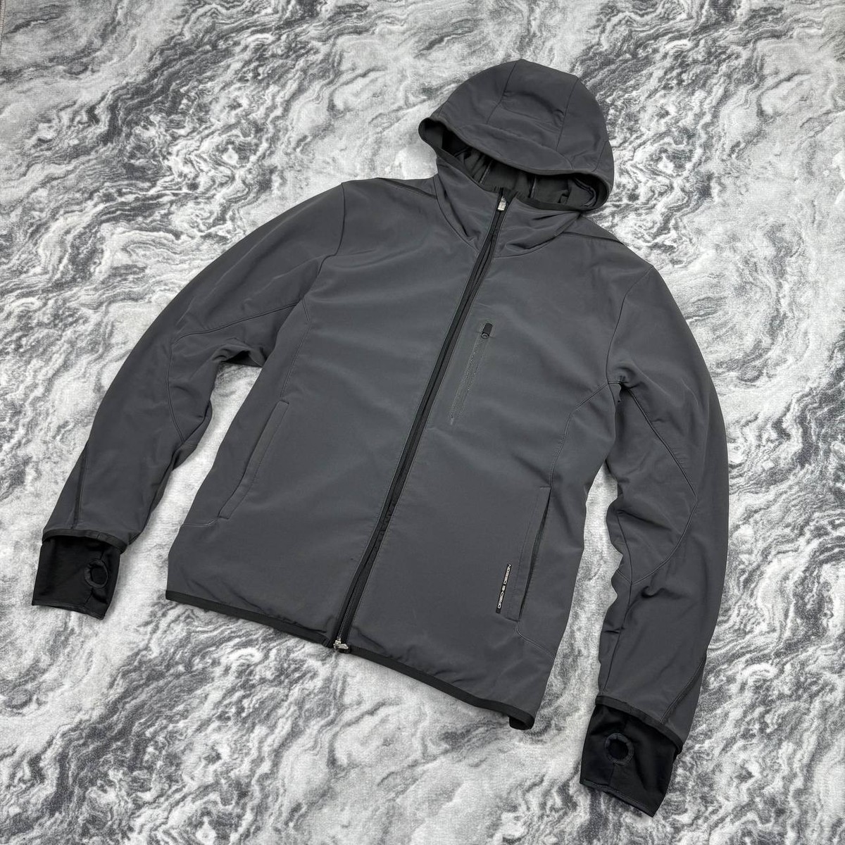 Porsche x Adidas Design Sport Jacket Softshell Men Size L Gray | eBay