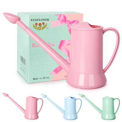 XXXFLOWER 1/2 Gallon Small Indoor Plant Watering Can, 2L Long Spout Removable...