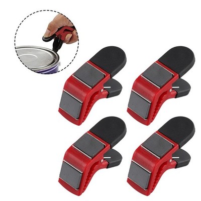 Magnetische Pinselhalter 4 Stück zur Vermeidung von Verschüttungen während de