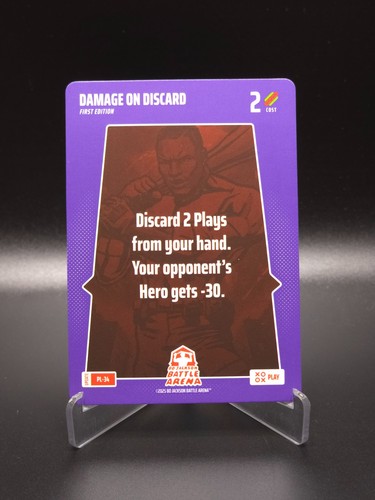 Damage On Discard 2025 Bo Jackson Battle Arena Alpha Update Play Card #PL-34
