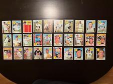1969 Topps Baseball Detroit Tigers Team Set of 30 Cards Kaline LoLich
