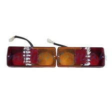 2x Left Right Rear Tail Light Lamp Taillight Fit For Kubota M L Series Tractor 2x Left Right Rear Tail Light Lamp Taillight Fit For Kubota M L Series Tractor