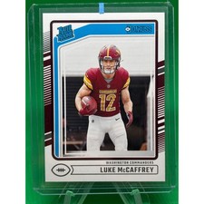 2024 Panini Donruss Rated Rookie #302 Luke McCaffrey Washington Commanders