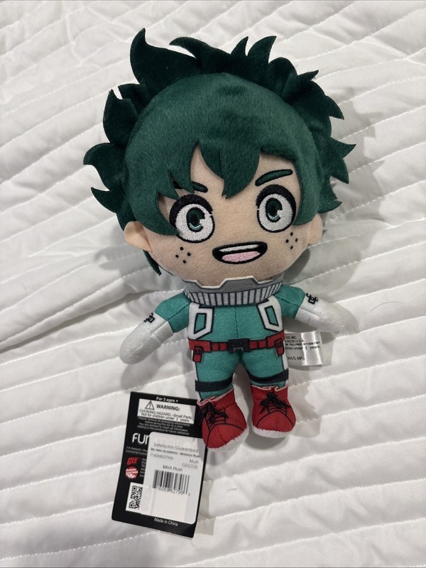 My Hero Academia Deku Izuku Midoriya 9" Plush Doll NWT Funimation