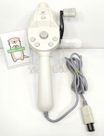 Dreamcast Fishing Rod Controller HKT-8700 Box w/Box Language Japanese 0213A