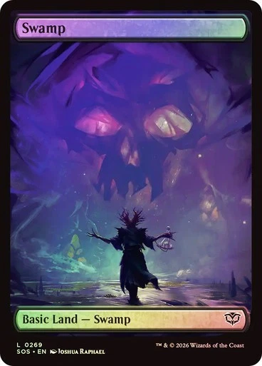 Foil Strixhaven Full Art Swamp, Full Art Lands, Foil Lands, 269 | eBay