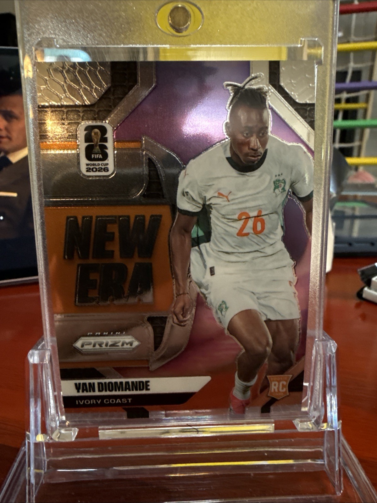 2026 Panini Prizm FIFA World Cup #18 Yan Diomande New Era