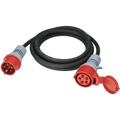 CEE Verlängerungskabel 2m Starkstromkabel 400V 16A  CEE-Schlauchleitung