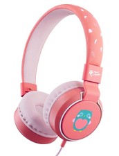 Kids Headphones, On Ear Wired Headphones for Kids, 85db Volume Limiter, Safe ...