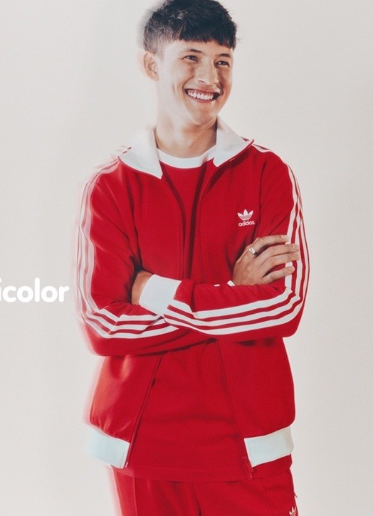 【MMJ】adidas BECKENBAUER TT 復刻　レッド XL XL adidas Originals MEN'S BECKENBAUER TRACKSUIT JACKET & PANTS Red