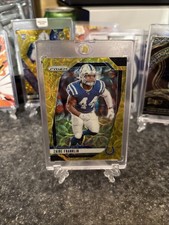 2024 Prizm Gold Scope Zaire Franklin /10 Indianapolis Colts Green Bay Packers