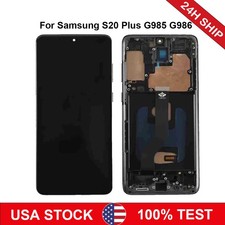 Incell For Samsung Galaxy S20 Plus 5G G985 G986 LCD Display Touch Screen Frame