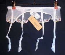 Porte-jarretelles Lise Charmel Haute Couture – Blanc – Taille T1/T2 – Neuf Sans étiquette