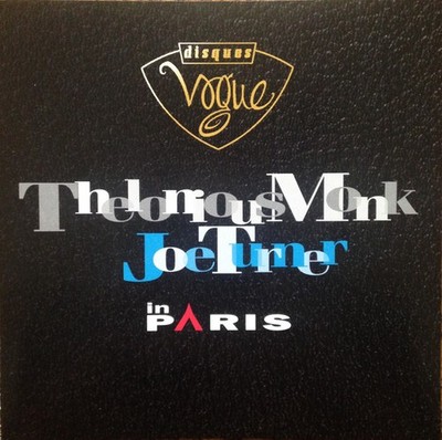 Thelonious Monk / Joe Turner - In Paris (CD, Comp) (Very Good Plus (VG+)) - 4080