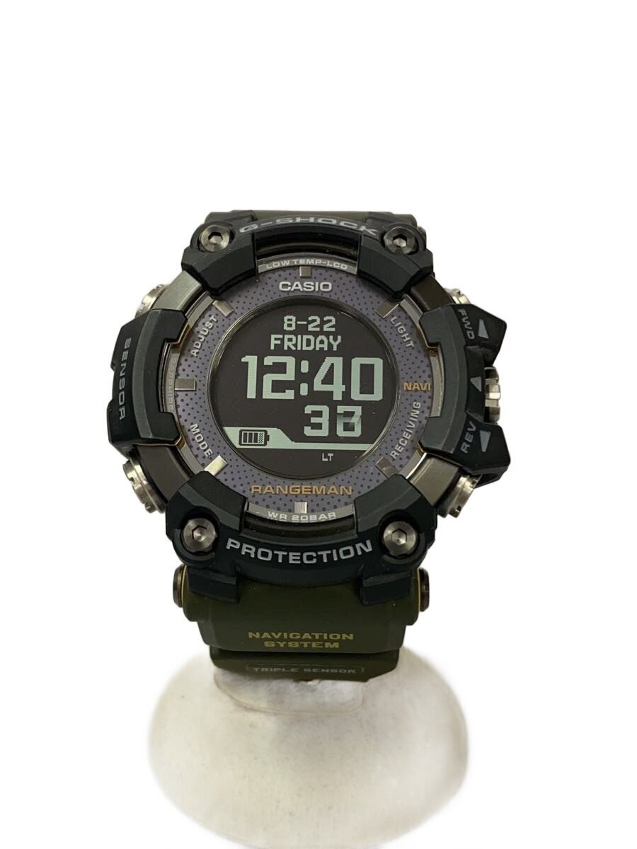 Купить Casio G SHOCK GPR B1000 1JR RANGEMAN Black Solar Navigation