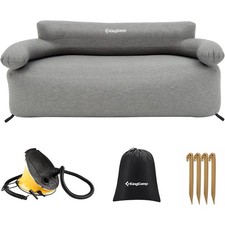 Divano da Campeggio Air Sofa Granit Lounge - Sedile Aria Esterno Mobili Gonfiabile - Il