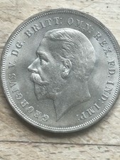 Great Britain George V Crown Coin 1935 - George V Era 1910-1936 (Uncertified)