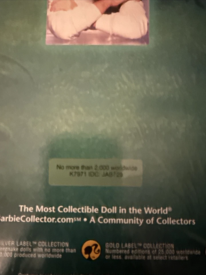 *РЕДКАЯ* 2007 Lady of the Unicorns Barbie: никогда не доставалась из коробки/Маки - Изображение 3 из 4