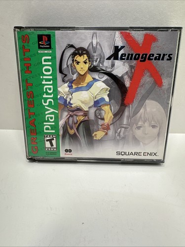 PS1 XenoGears (Sony Playstation 1) Tested Greatest Hits Complete