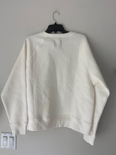 UGG Women's Madeline Fuzzy Logo Crewneck Sweatshirt, Size L - Picture 3 of 3