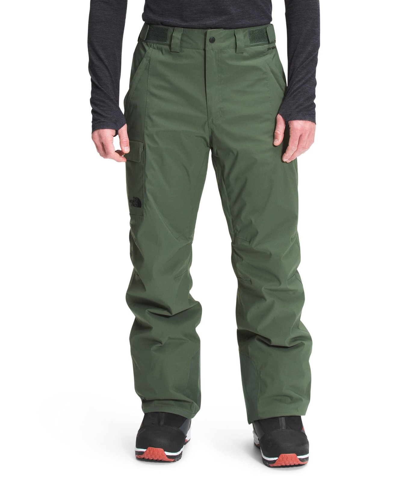Pantalones de nieve de snowboard aislados Freedom The North Face para hombre talla grande/tomillo regular