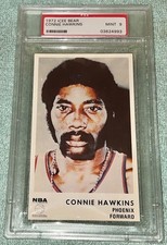 1972 ICEE BEAR CONNIE HAWKINS *** PSA-9 (MINT) *** “CENTERED!” “GREAT CARD!” ***