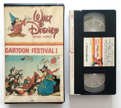 Vhs Cartoon Festival I 1 Animationsfilm Walt Disney Vintage Ex Verleih (V42)