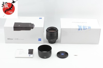 【TOP MINT w/ Hood Box】 Zeiss Milvus 85mm f/1.4 ZF.2 Planar T* Nikon F Lens Japan
