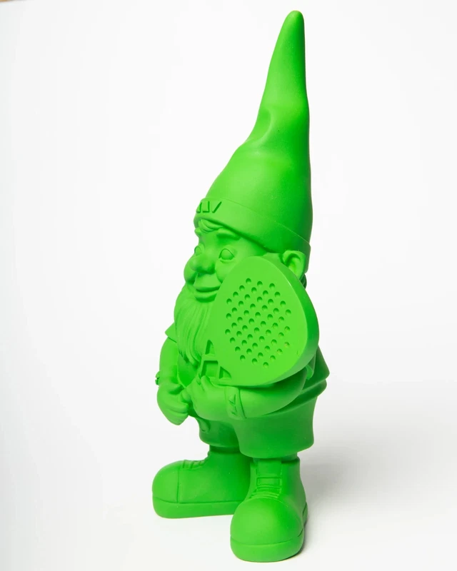 Nano Elfo Gnomo PADEL Verde Pachito 29 cm Statua Decorazione Regalo Tennis, fotografia 3 di 10