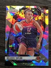 2024 Panini Prizm WNBA Ice Prizms #48 Celeste Taylor Phoenix Mercury Rookie