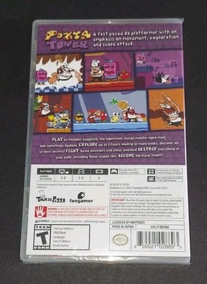 Nintendo Switch Pizza Tower Game NEW Sealed Fangamer | eBay