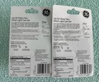 GE crystal clear 25w, Brightness 195 Lumens, 3  G16.5 Candelabra Base Bulbs — photo 2