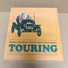 Vintage TOURING Parker Brothers Automobile Card Game, 1965, Complete 3-6 