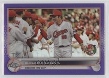 2022 Topps Chrome NPB Nippon Professional Baseball /299 Shinji Sasaoka #69 02dt