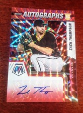 2022 Panini Mosaic Rookie Choice Fusion Prizm Zach Thompson #RAM-ZT Auto RC