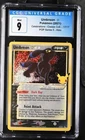 Pokémon Umbreon Gold Star Celebrations Classic Collection 17/17 Holo CGC 9