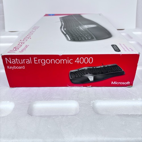 Microsoft Natural Ergonomic 4000 Keyboard | Wired | Model 1048 | Free Ship - 第 2/8 張圖片
