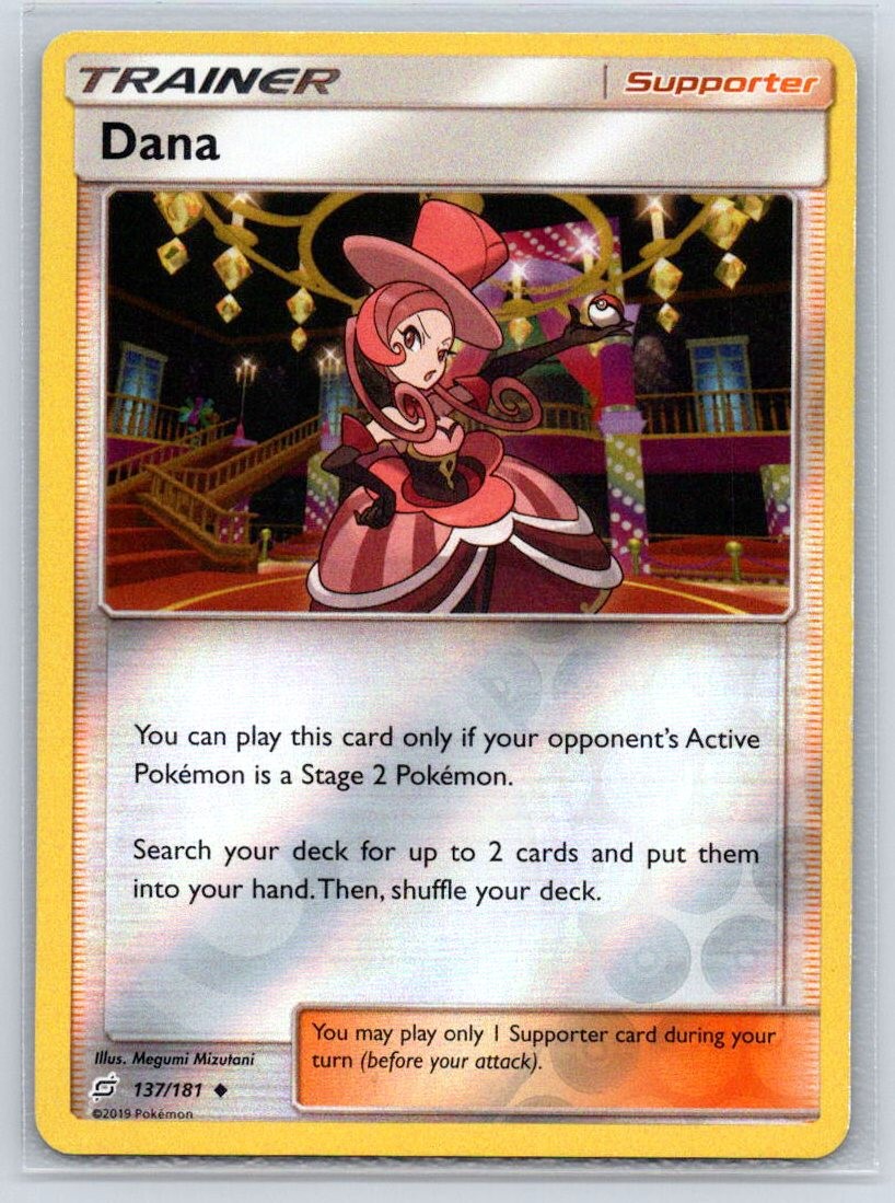 DANA 137/181 UC Team Up Pokemon Reverse Holo MP