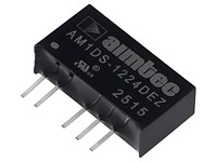 AM1DS-1224DEZ Wandler: Dc/Dc 1W Ueing: 9,6-14,4VDC Uausg: 24VDC Uausg2: -24VDC A