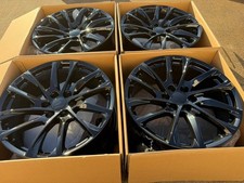 4 22 Cadillac Escalade Style Wheels Rims Gloss Black 4875 B Gmc Chevy Tahoe 4 22 Cadillac Escalade Style Wheels Rims Gloss Black 4875 B Gmc Chevy Tahoe