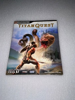 Titan Quest Official Strategy Guide (PC Game Books) With Mini Poster