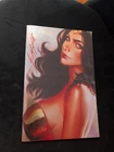 WONDER WOMAN FOIL  VIRGIN SIGNED SOZOMAIKA ARTBOOK EXCLUSIVE COA 1