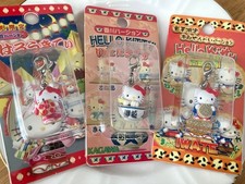 Hello Kitty Local Mascot Set of 3 Keychains Japan Limited Edition Collectible