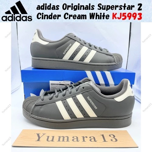 adidas Originals Superstar 2 Cinder Cream White KJ5993 Men's Size